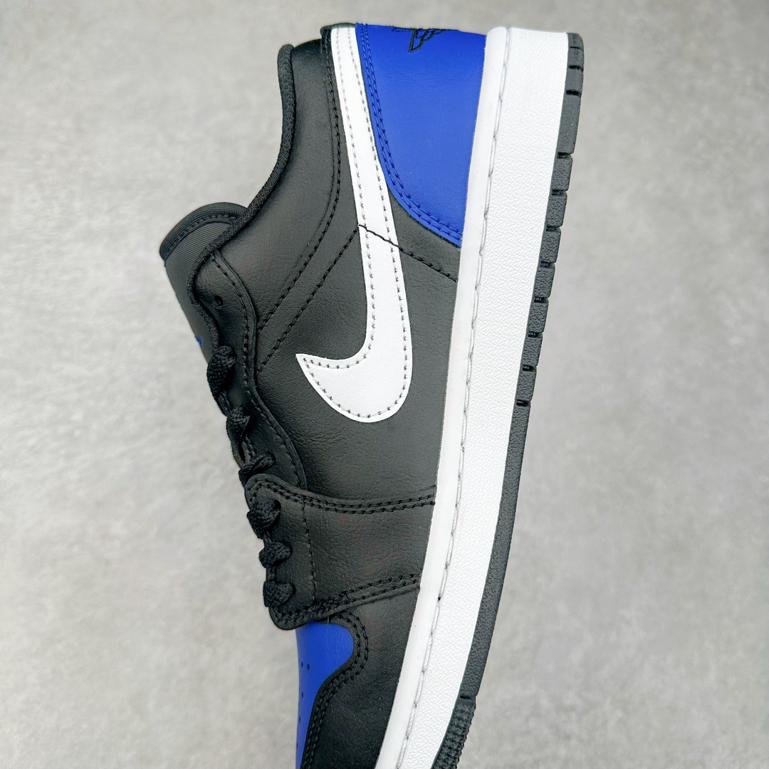 图片[7]-＃DT纯原 Air Jordan AJ1 Low 低帮 黑蓝白 553558-042 终端优势供应 市面中低帮最具代表性版本没有之一 口碑大厂出品 品控大底版型不断改良更新 全套原纸板楦头开发 确保原汁原味 完美呈现版型 完美零毛边处理 原厂内置全掌气垫 价格定位良心 平台专用代工流水线出品 一眼公司既视感 拿到手的一瞬间就与众不同 碾压市面所有版本 全部原鞋开发 每一个配色都会采购原鞋确认细节 打破市面看图做货无好货之说 尺码：35.5 36 36.5 37.5 38 38.5 39 40 40.5 41 42 42.5 43 44 44.5 45 46-选品中心