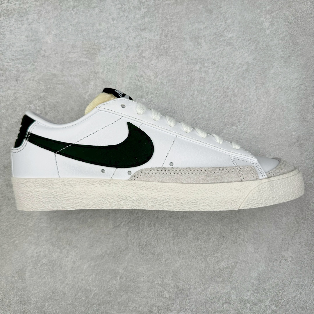 图片[4]-＃奥莱Zp订单福利 NK Blazer Low \’1977 VNTG SS 经典开拓者低帮百搭休闲运动板鞋 独家渠道 市面未流通批次 奥莱直播间499 599一样的东西 碾压市面现存所有版本 公司一样的东西 超值回馈 帮你省钱 支持各种鉴定 采用环保材料的大底 独特的鞋面连者鞋底印刷 演绎出了这个配色的独特风格 眼前的新设计选用皮质 配出当下流行的阴阳元素 呈现属于现代潮流的美感 尺码：35.5 36 36.5 37.5 38 38.5 39 40 40.5 41 42 42.5 43 44 44.5 45-选品中心