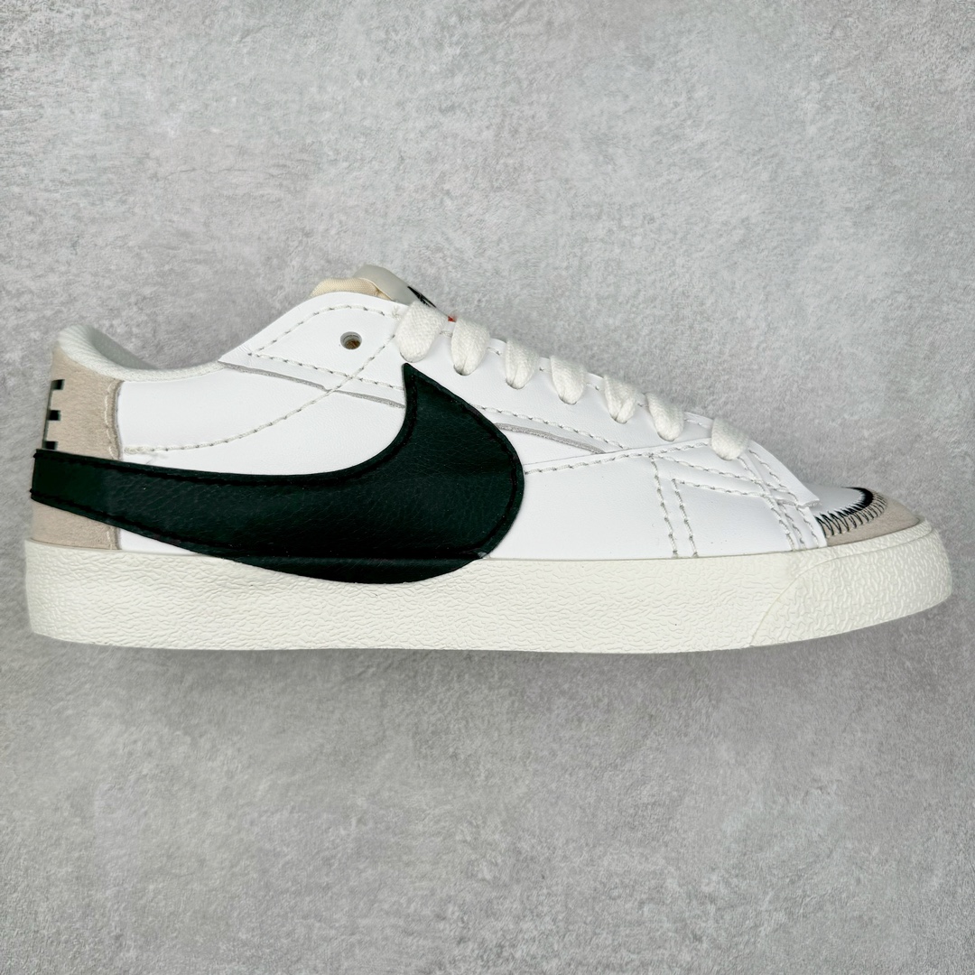 图片[5]-＃奥莱Zp订单福利 NK Blazer Low \’1977 VNTG SS 经典开拓者低帮百搭休闲运动板鞋 独家渠道 市面未流通批次 奥莱直播间499 599一样的东西 碾压市面现存所有版本 公司一样的东西 超值回馈 帮你省钱 支持各种鉴定 采用环保材料的大底 独特的鞋面连者鞋底印刷 演绎出了这个配色的独特风格 眼前的新设计选用皮质 配出当下流行的阴阳元素 呈现属于现代潮流的美感 尺码：35.5 36 36.5 37.5 38 38.5 39 40 40.5 41 42 42.5 43 44 44.5 45-选品中心