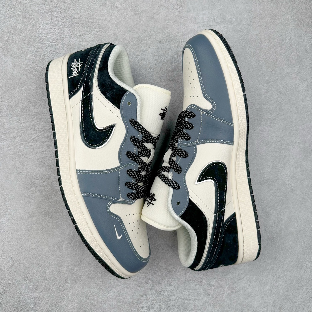 图片[3]-Air Jordan AJ1 Low 低帮系列定制配色 XX3318-505 原厂内置气垫魔块 A模大底 头层小牛皮 鞋舌AJ原厂专用牛津布+AJ专用反口珍珠布+原厂无杂质高弹内里海棉+特殊封边弹力鞋带 尺码：36 36.5 37.5 38 38.5 39 40 40.5 41 42 42.5 43 44 44.5 45 46-选品中心