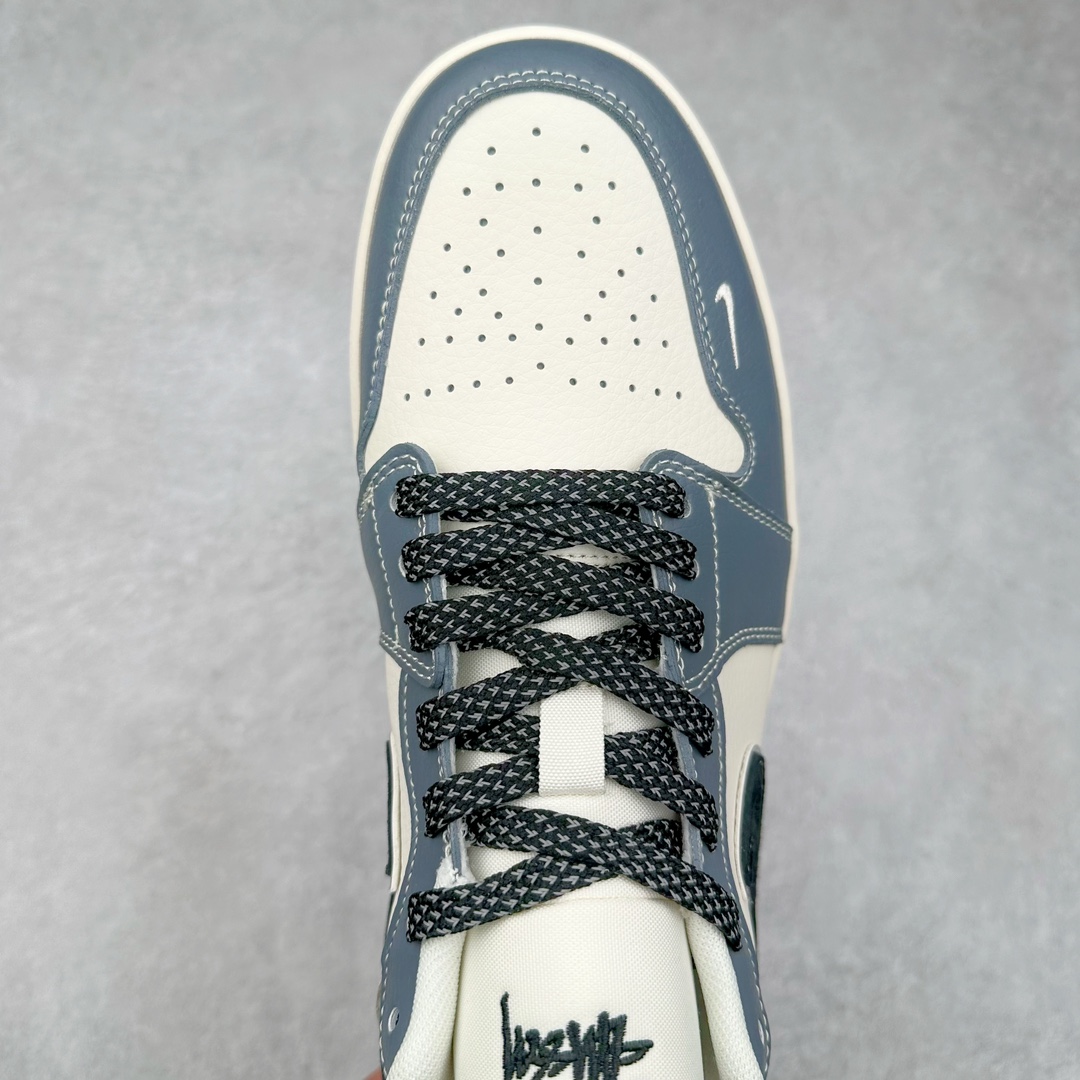 图片[4]-Air Jordan AJ1 Low 低帮系列定制配色 XX3318-505 原厂内置气垫魔块 A模大底 头层小牛皮 鞋舌AJ原厂专用牛津布+AJ专用反口珍珠布+原厂无杂质高弹内里海棉+特殊封边弹力鞋带 尺码：36 36.5 37.5 38 38.5 39 40 40.5 41 42 42.5 43 44 44.5 45 46-选品中心