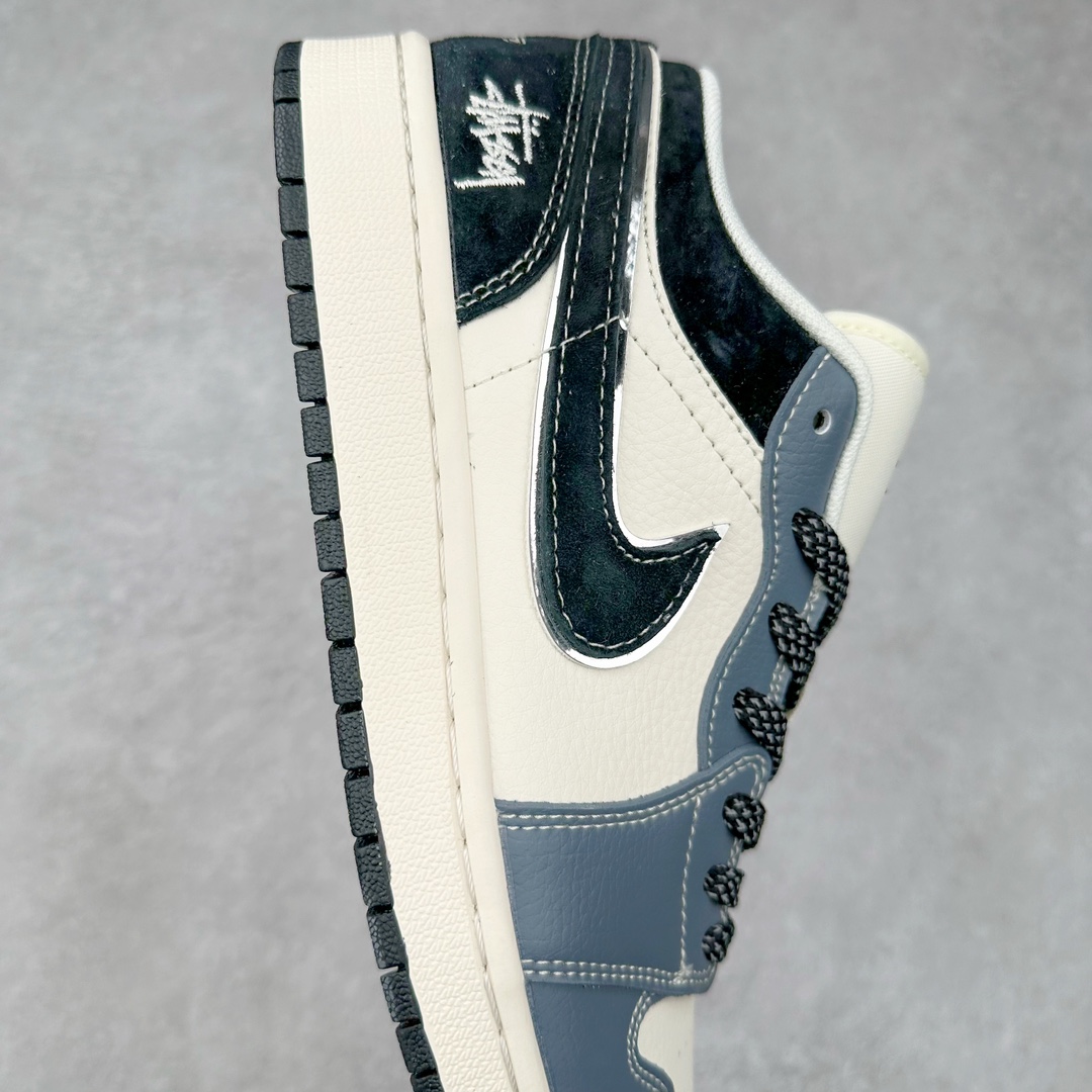 图片[6]-Air Jordan AJ1 Low 低帮系列定制配色 XX3318-505 原厂内置气垫魔块 A模大底 头层小牛皮 鞋舌AJ原厂专用牛津布+AJ专用反口珍珠布+原厂无杂质高弹内里海棉+特殊封边弹力鞋带 尺码：36 36.5 37.5 38 38.5 39 40 40.5 41 42 42.5 43 44 44.5 45 46-选品中心