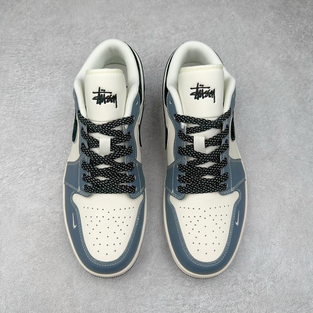 图片[2]-Air Jordan AJ1 Low 低帮系列定制配色 XX3318-505 原厂内置气垫魔块 A模大底 头层小牛皮 鞋舌AJ原厂专用牛津布+AJ专用反口珍珠布+原厂无杂质高弹内里海棉+特殊封边弹力鞋带 尺码：36 36.5 37.5 38 38.5 39 40 40.5 41 42 42.5 43 44 44.5 45 46-选品中心