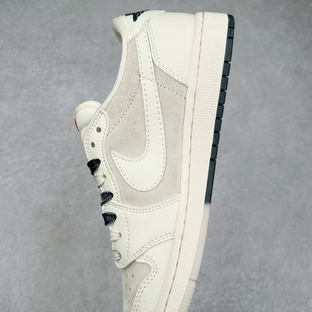 图片[7]-Air Jordan AJ1 Low 低帮系列定制配色 BB7518-002 原厂内置气垫魔块 A模大底 头层小牛皮 鞋舌AJ原厂专用牛津布+AJ专用反口珍珠布+原厂无杂质高弹内里海棉+特殊封边弹力鞋带 尺码：36 36.5 37.5 38 38.5 39 40 40.5 41 42 42.5 43 44 44.5 45 46-选品中心