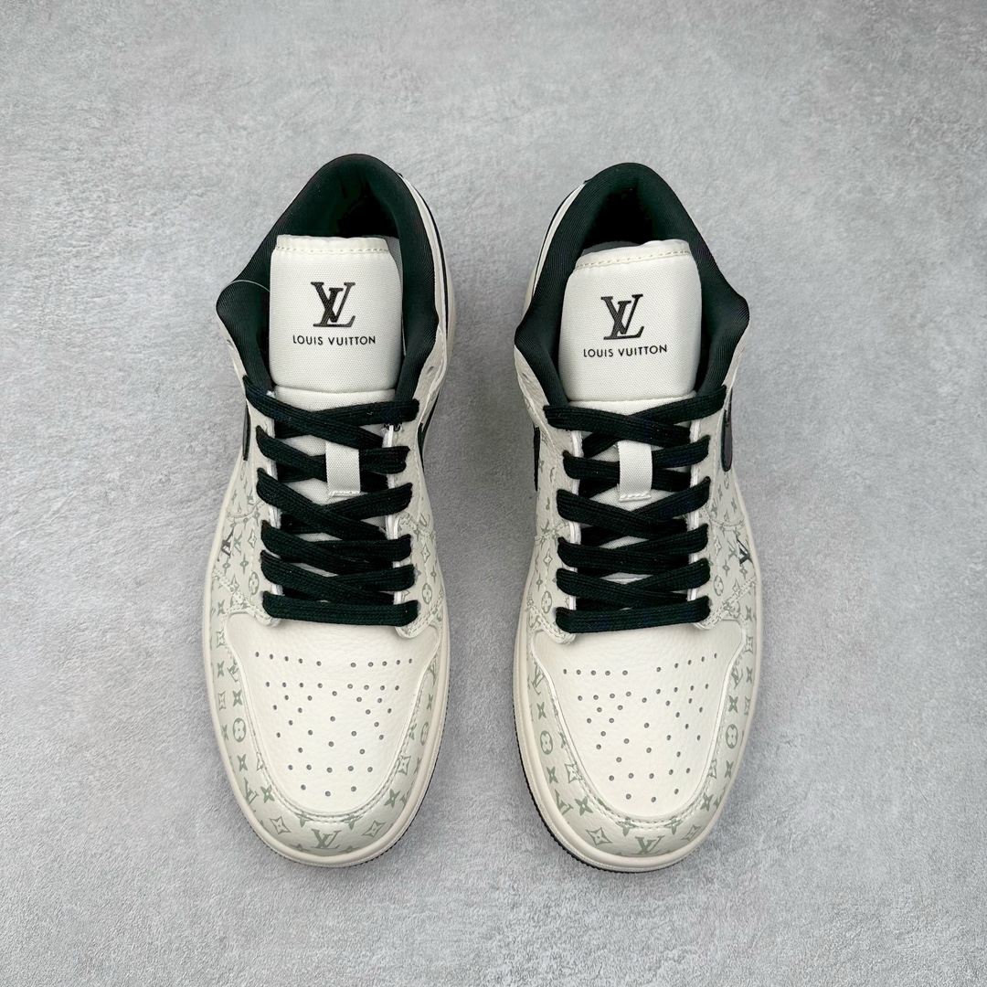 图片[2]-Air Jordan AJ1 Low 低帮系列定制配色 SJ9950-005 原厂内置气垫魔块 A模大底 头层小牛皮 鞋舌AJ原厂专用牛津布+AJ专用反口珍珠布+原厂无杂质高弹内里海棉+特殊封边弹力鞋带 尺码：36 36.5 37.5 38 38.5 39 40 40.5 41 42 42.5 43 44 44.5 45 46-选品中心