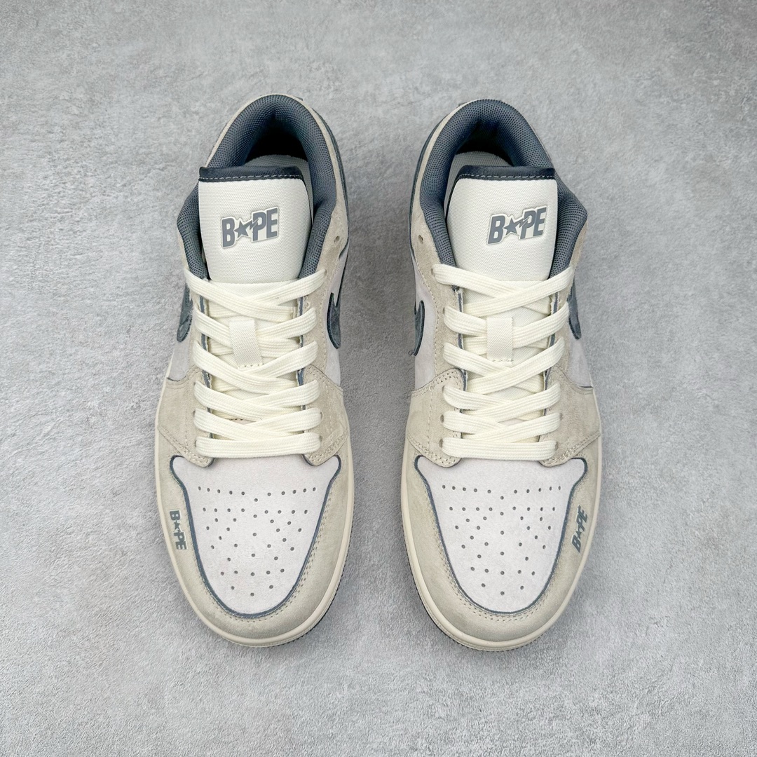 图片[2]-Air Jordan AJ1 Low 低帮系列定制配色 DM1988-008 原厂内置气垫魔块 A模大底 头层小牛皮 鞋舌AJ原厂专用牛津布+AJ专用反口珍珠布+原厂无杂质高弹内里海棉+特殊封边弹力鞋带 尺码：36 36.5 37.5 38 38.5 39 40 40.5 41 42 42.5 43 44 44.5 45 46-选品中心