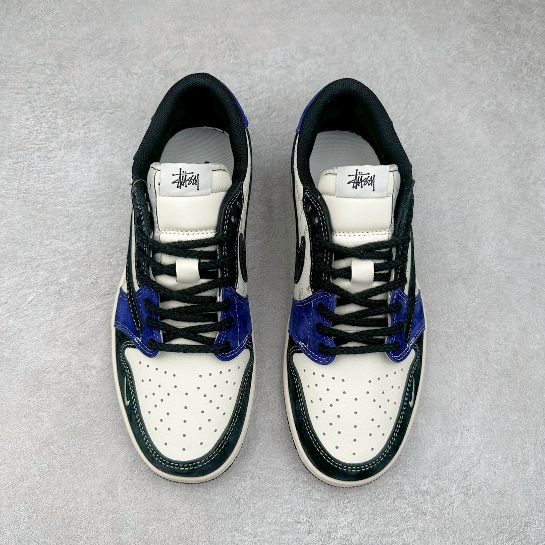 图片[2]-Air Jordan AJ1 Low 低帮系列定制配色 SJ2068-126 原厂内置气垫魔块 A模大底 头层小牛皮 鞋舌AJ原厂专用牛津布+AJ专用反口珍珠布+原厂无杂质高弹内里海棉+特殊封边弹力鞋带 尺码：36 36.5 37.5 38 38.5 39 40 40.5 41 42 42.5 43 44 44.5 45 46-选品中心