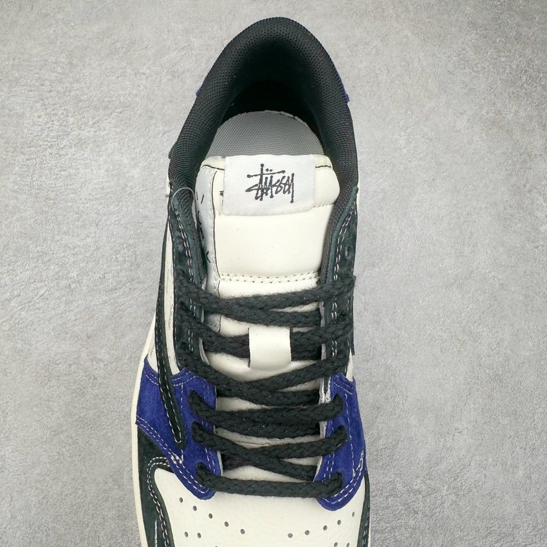 图片[5]-Air Jordan AJ1 Low 低帮系列定制配色 SJ2068-126 原厂内置气垫魔块 A模大底 头层小牛皮 鞋舌AJ原厂专用牛津布+AJ专用反口珍珠布+原厂无杂质高弹内里海棉+特殊封边弹力鞋带 尺码：36 36.5 37.5 38 38.5 39 40 40.5 41 42 42.5 43 44 44.5 45 46-选品中心