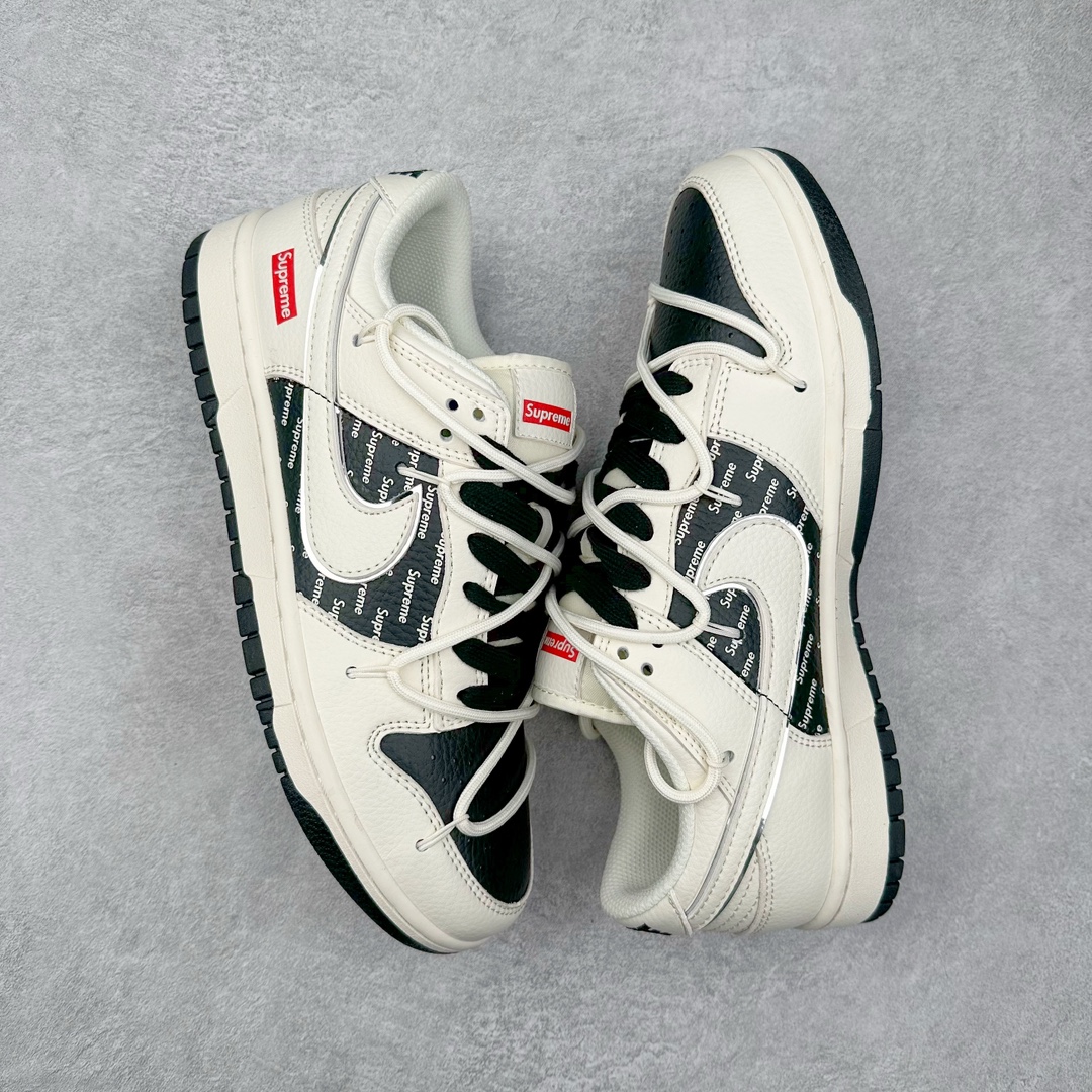 图片[3]-NK Dunk Low 定制配色 JJ5688-105 大厂出品 极力推荐 原装头层材料 独家版型蒸餾加工帶來的是更好的视觉和脚感体验大厂纯原品质出货 清洁度 电绣工艺 皮料切割干净无任何毛边 细节完美 尺码：36 36.5 37.5 38 38.5 39 40 40.5 41 42 42.5 43 44 44.5 45 46 47.5-选品中心