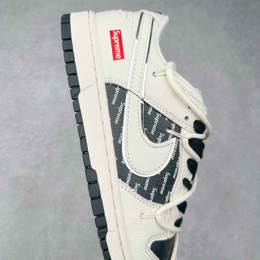 图片[6]-NK Dunk Low 定制配色 JJ5688-105 大厂出品 极力推荐 原装头层材料 独家版型蒸餾加工帶來的是更好的视觉和脚感体验大厂纯原品质出货 清洁度 电绣工艺 皮料切割干净无任何毛边 细节完美 尺码：36 36.5 37.5 38 38.5 39 40 40.5 41 42 42.5 43 44 44.5 45 46 47.5-选品中心