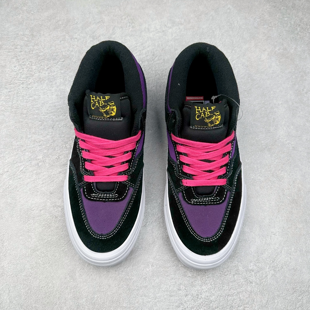 图片[2]-Vans Half Cab Pro Skate 黑紫 安纳海姆系列美式复古专业滑板鞋 货号：VN0A2Z34B5P 尺码：36 36.5 37 38 38.5 39 40 40.5 41 42 42.5 43 44-选品中心