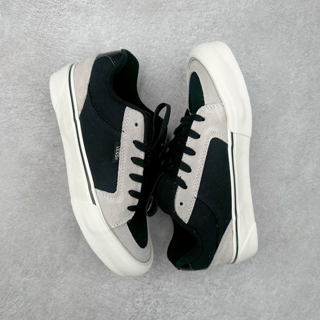 图片[3]-Vans Chukka Push 黑灰拼接 官方新款 防滑低帮休闲滑板鞋 尺码：35 36 36.5 37 38 38.5 39 40 40.5 41 42 42.5 43 44 45-选品中心