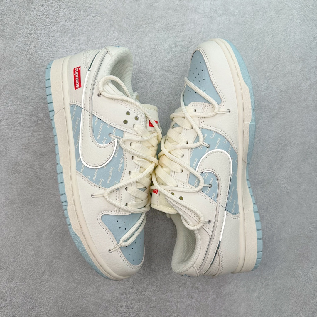 图片[3]-NK Dunk Low 定制配色 JJ5688-107 大厂出品 极力推荐 原装头层材料 独家版型蒸餾加工帶來的是更好的视觉和脚感体验大厂纯原品质出货 清洁度 电绣工艺 皮料切割干净无任何毛边 细节完美 尺码：36 36.5 37.5 38 38.5 39 40 40.5 41 42 42.5 43 44 44.5 45 46 47.5-选品中心