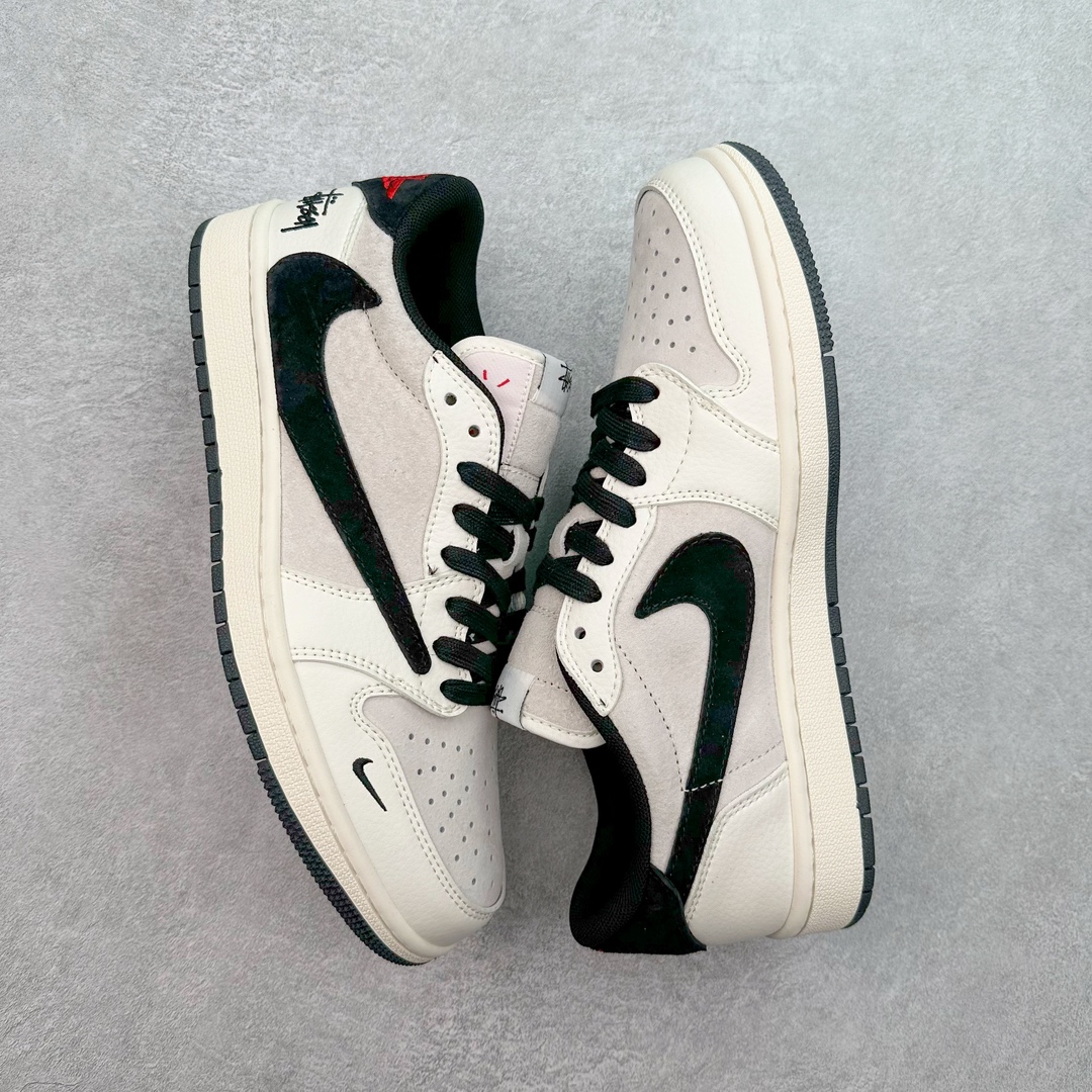 图片[3]-Air Jordan AJ1 Low 低帮系列定制配色 XZ6868-002 原厂内置气垫魔块 A模大底 头层小牛皮 鞋舌AJ原厂专用牛津布+AJ专用反口珍珠布+原厂无杂质高弹内里海棉+特殊封边弹力鞋带 尺码：36 36.5 37.5 38 38.5 39 40 40.5 41 42 42.5 43 44 44.5 45 46-选品中心