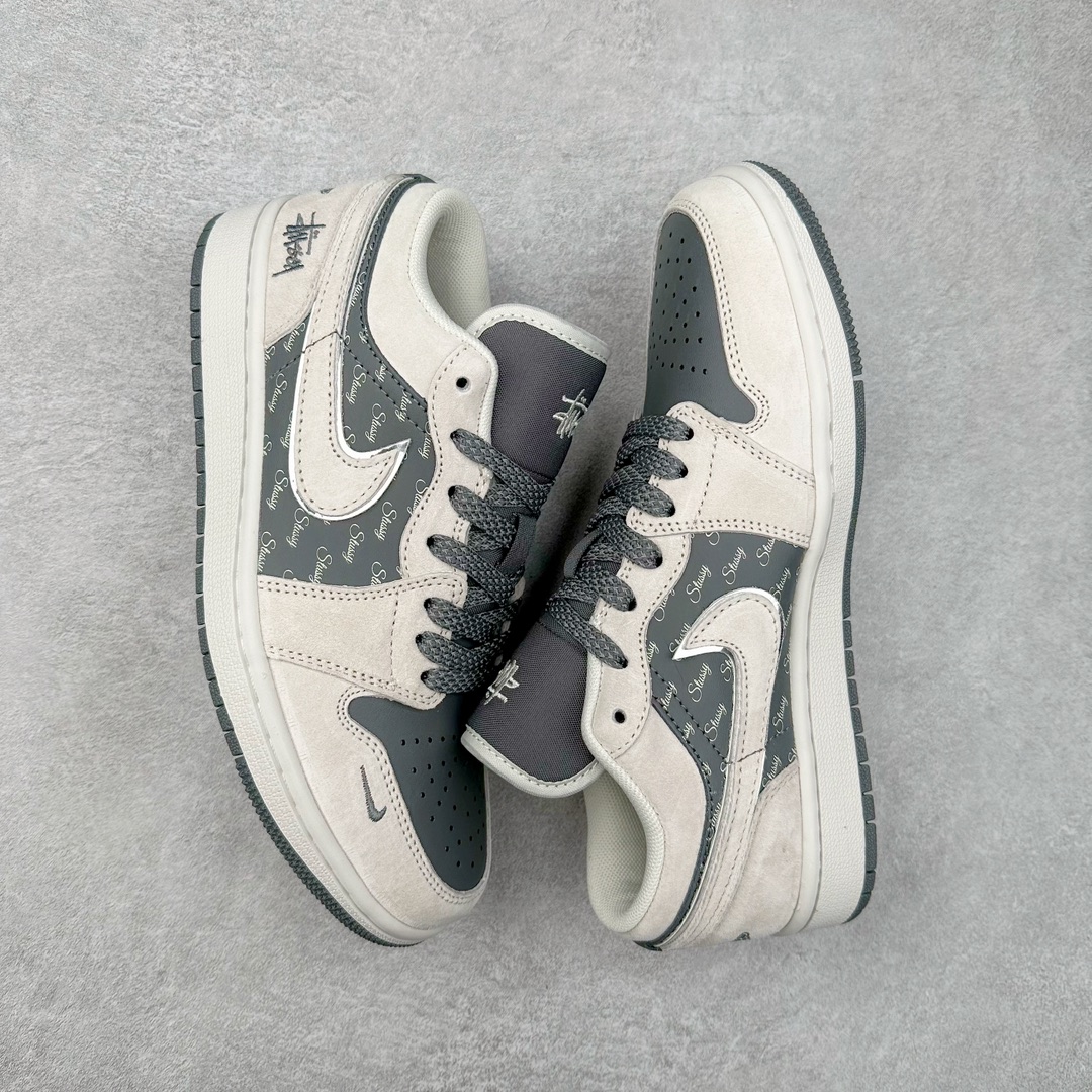 图片[3]-Air Jordan AJ1 Low 低帮系列定制配色 XX3318-968 原厂内置气垫魔块 A模大底 头层小牛皮 鞋舌AJ原厂专用牛津布+AJ专用反口珍珠布+原厂无杂质高弹内里海棉+特殊封边弹力鞋带 尺码：36 36.5 37.5 38 38.5 39 40 40.5 41 42 42.5 43 44 44.5 45 46-选品中心