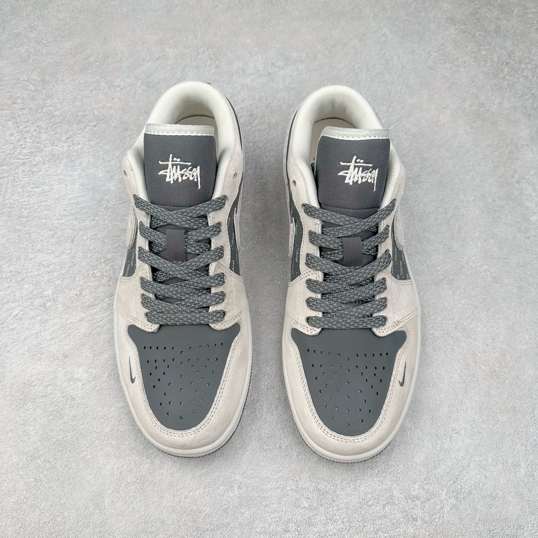 图片[2]-Air Jordan AJ1 Low 低帮系列定制配色 XX3318-968 原厂内置气垫魔块 A模大底 头层小牛皮 鞋舌AJ原厂专用牛津布+AJ专用反口珍珠布+原厂无杂质高弹内里海棉+特殊封边弹力鞋带 尺码：36 36.5 37.5 38 38.5 39 40 40.5 41 42 42.5 43 44 44.5 45 46-选品中心