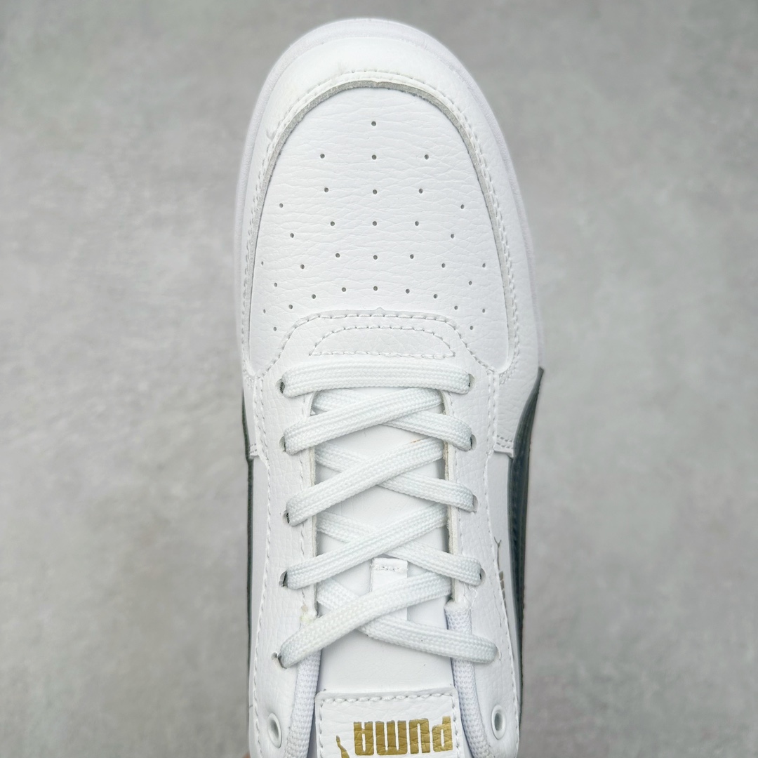 图片[4]-Puma Caven 2.0 Retro Club 彪马防滑耐磨低帮德训板鞋 孔眼底座和脚趾凸起由猪八革材料制成 支持侧踏时的踏步工作 即使在健身房等使用环境中也能确保透气性 像吸盘一样的设计是为了提高体育馆表面的抓地力性能 货号： 395082-01 尺码： 35 36 36.5 37.5 38 38.5 39 40 40.5 41 42 42.5 43 44 44.5 45-选品中心