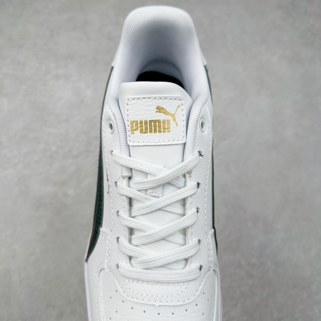 图片[5]-Puma Caven 2.0 Retro Club 彪马防滑耐磨低帮德训板鞋 孔眼底座和脚趾凸起由猪八革材料制成 支持侧踏时的踏步工作 即使在健身房等使用环境中也能确保透气性 像吸盘一样的设计是为了提高体育馆表面的抓地力性能 货号： 395082-01 尺码： 35 36 36.5 37.5 38 38.5 39 40 40.5 41 42 42.5 43 44 44.5 45-选品中心