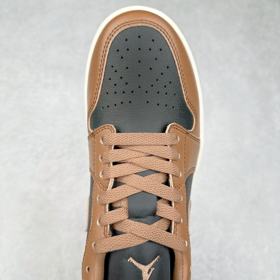 图片[4]-＃K版 Air Jordan AJ1 Low 低帮 黑棕 DC0774-021 全新流水线出品 DT版本唯一平替选择 市场第二梯队最强版 全部原鞋开发 原楦原纸板开发 全鞋电脑针车 原厂内置全掌气垫 原盒内在原标 唯一Zp原版鞋带绑法 免检产品 全新2022版型 全头层皮料 完美零毛边处理 原厂配置全掌气垫 价格定位良心 几十个配色陆续出货 尺码：36 36.5 37.5 38 38.5 39 40 40.5 41 42 42.5 43 44 44.5 45 46 47.5-选品中心