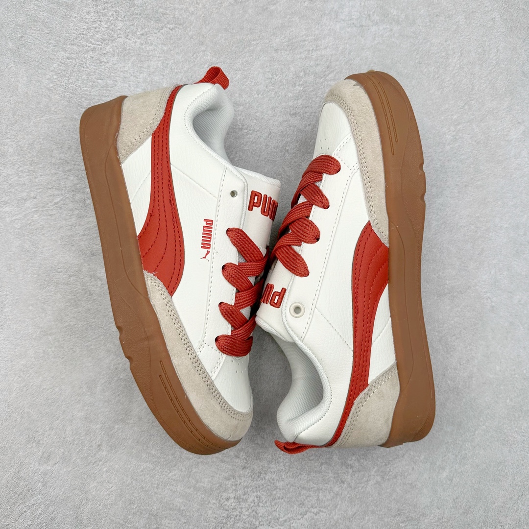 图片[3]-＃福利特价 PUMA Park Lifestyle 彪马防滑耐磨低帮休闲板鞋 简约又不失设计巧思的帅气风格让它轻松驾驭日常休闲或滑板场合 运动兼具匠心 细节彰显品质 衬垫边缘以提供支撑和灵活性 强化鞋头以承受持续的磨损 耐磨性强 稳定性高 抓地更牢 不易打滑 尺码： 35 36 36.5 37.5 38 38.5 39 40 40.5 41 42 42.5 43 44 45-选品中心