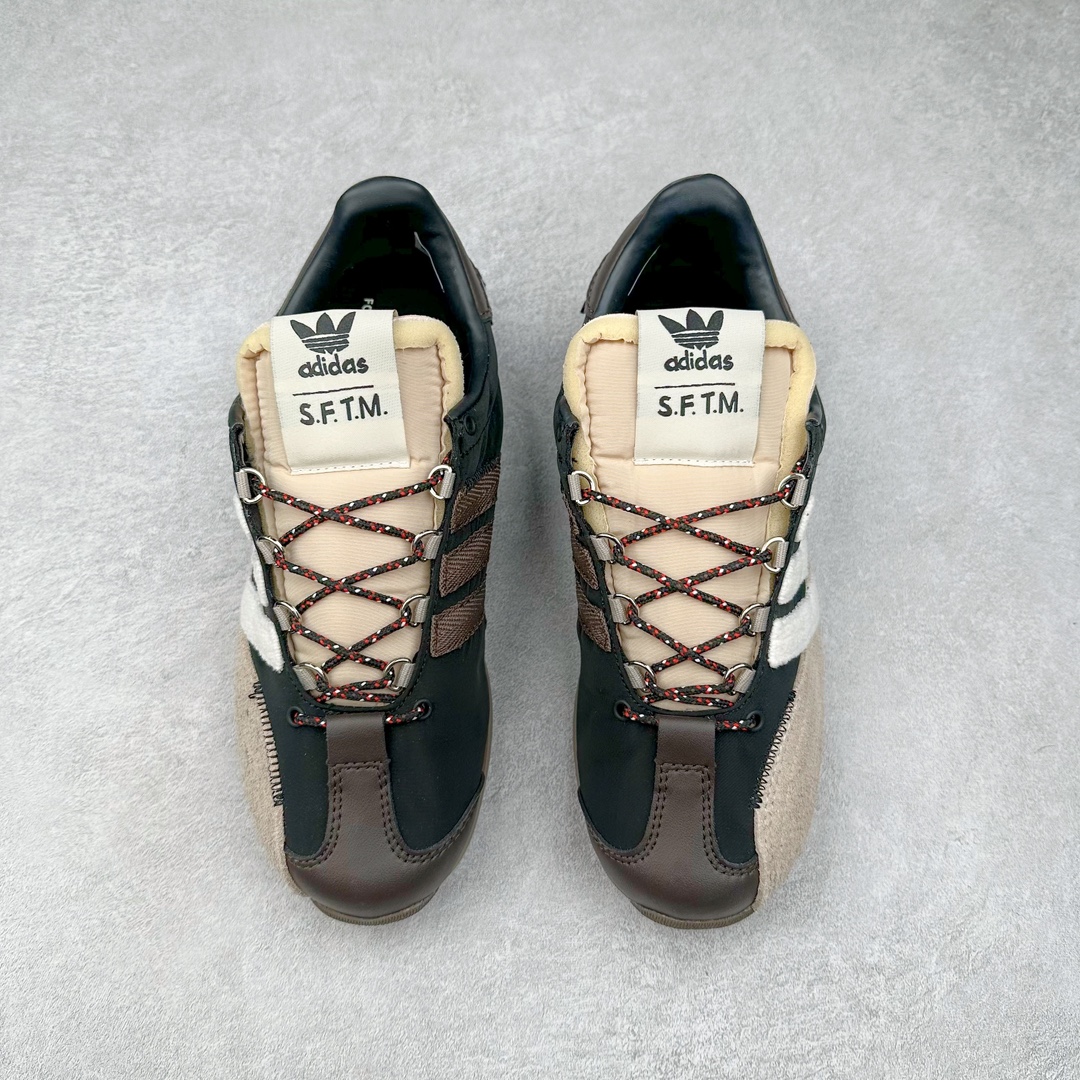 图片[2]-＃特价福利 Song for the Mute x AD Originals SFTM-003 联名款复古慢跑鞋 Originals与时装品牌Song for the Mute即将迎来第三个合作系列 这个系列主打的也是怀旧的氛围 采用了Country OG这个诞生于上世纪70年代的鞋款 尼龙和绒面革的梦幻拼接 低调而富有质感 呈现SFTM一贯的面料美学 三款不同风格的配色 亮点十足的斑点鞋带 体现怀旧主义和前卫设计无缝交织 鞋款采用了低帮的造型 方便日常穿着 同时对于外底做了处理 皮革材质和尼龙布材质的组合也更具是时代感 尺码：36 36.5 37 38 38.5 39 40 40.5 41 42 42.5 43 44 44.5 45-选品中心