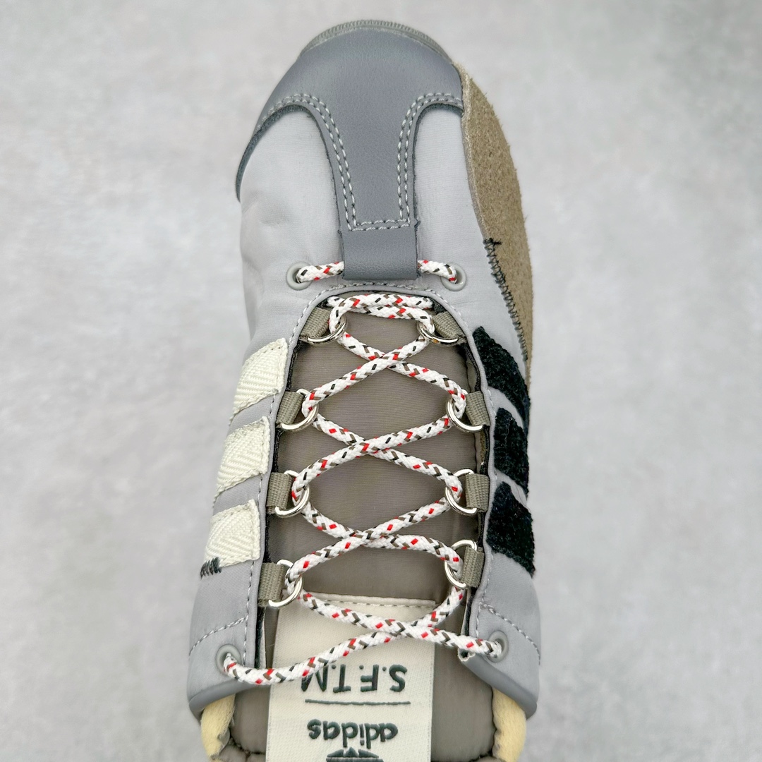 图片[4]-＃特价福利 Song for the Mute x AD Originals SFTM-003 联名款复古慢跑鞋 Originals与时装品牌Song for the Mute即将迎来第三个合作系列 这个系列主打的也是怀旧的氛围 采用了Country OG这个诞生于上世纪70年代的鞋款 尼龙和绒面革的梦幻拼接 低调而富有质感 呈现SFTM一贯的面料美学 三款不同风格的配色 亮点十足的斑点鞋带 体现怀旧主义和前卫设计无缝交织 鞋款采用了低帮的造型 方便日常穿着 同时对于外底做了处理 皮革材质和尼龙布材质的组合也更具是时代感 尺码：36 36.5 37 38 38.5 39 40 40.5 41 42 42.5 43 44 44.5 45-选品中心