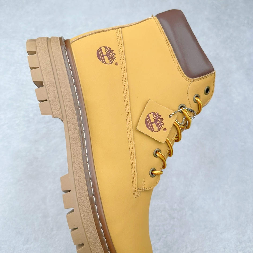 图片[6]-＃福利特价 Timberland添柏岚/天伯伦户外高帮休闲大黄靴系列 #广东大厂品质 原盒原包装 #24ss新款 时尚潮流搭配 面料采用意大利🇮🇹顶级磨砂细纹牛皮 搭配防臭防腐真皮乳胶鞋垫 大底到五金都是代工厂原材料制作 同原版固特异永不开胶工艺 好货不杀猪 首单质量严格把控 全网独家首发 品质毋庸置疑 全套官网统一包装 给您完美的穿着体验 质量考究耐穿 型男必备 专治不帅 高品质脚感一流 今年冬季防寒户外专用 日常随意搭配 尺码：38 39 40 41 42 43 44（皮鞋码）-选品中心