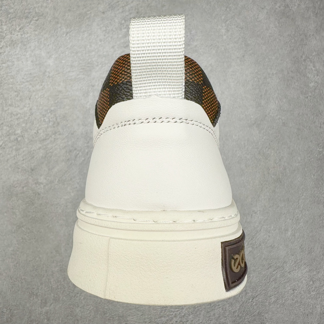 图片[8]-Ecco爱步潮流男鞋2024时尚街头 潮搭休闲鞋 男款百搭板鞋 街头系列 工艺牛皮鞋面 挺阔有型纹理清晰 柔韧耐穿 功能性鞋扣让系带更加贴合脚型 自由调节松紧，方便快捷 个性后鞋尾 凸显潮流新元素PU橡胶大底 柔韧耐穿防滑 助力日常舒适穿行 尺码：38 39 40 41 42 43 44 （皮鞋码）-选品中心