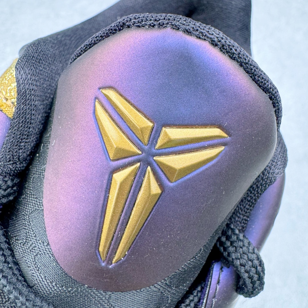 图片[14]-＃S2纯原 NK Kobe 5 Protro\\\”Year of the Mamba\\\” 科比五代 蛇年 黑紫金 IB4481-500 Zoom Turbo气垫➕后掌EVA缓震 实战配置直接拉满 原楦纸板开发 鞋身流线型、后跟塑形 区分土肥圆 原档数据3D打印 鞋面细节匹配原版 全身鞋材卡料色独家定制 唯一正确喷漆SWOOSH NK专利Flyknit飞线科技，给予鞋身足够抗扭矩力 真实底模最大48.5 实战利器 专供海外市场 尺码：40 40.5 41 42 42.5 43 44 44.5 45 46 47.5 48.5 （脚宽、脚胖 建议买大半码）-选品中心
