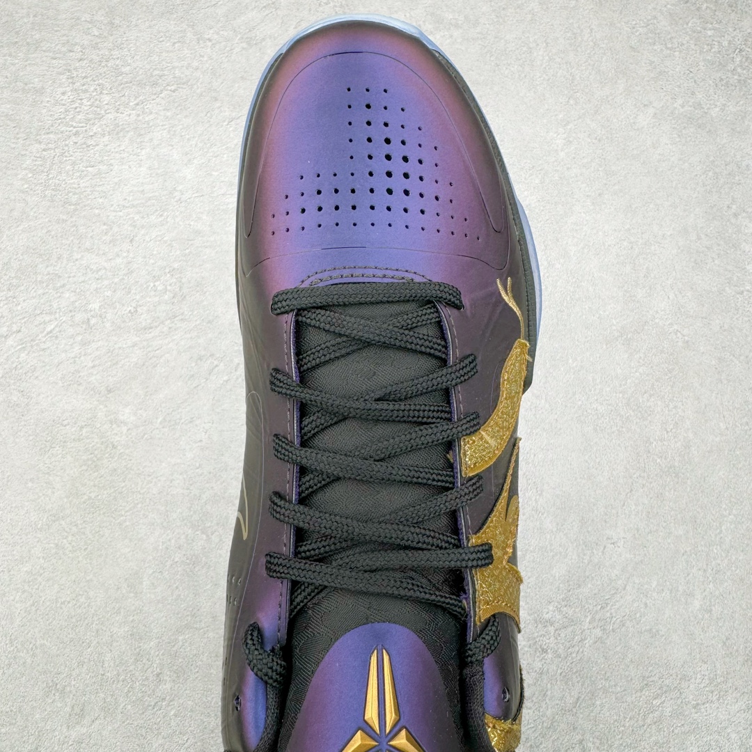 图片[4]-＃S2纯原 NK Kobe 5 Protro\\\”Year of the Mamba\\\” 科比五代 蛇年 黑紫金 IB4481-500 Zoom Turbo气垫➕后掌EVA缓震 实战配置直接拉满 原楦纸板开发 鞋身流线型、后跟塑形 区分土肥圆 原档数据3D打印 鞋面细节匹配原版 全身鞋材卡料色独家定制 唯一正确喷漆SWOOSH NK专利Flyknit飞线科技，给予鞋身足够抗扭矩力 真实底模最大48.5 实战利器 专供海外市场 尺码：40 40.5 41 42 42.5 43 44 44.5 45 46 47.5 48.5 （脚宽、脚胖 建议买大半码）-选品中心