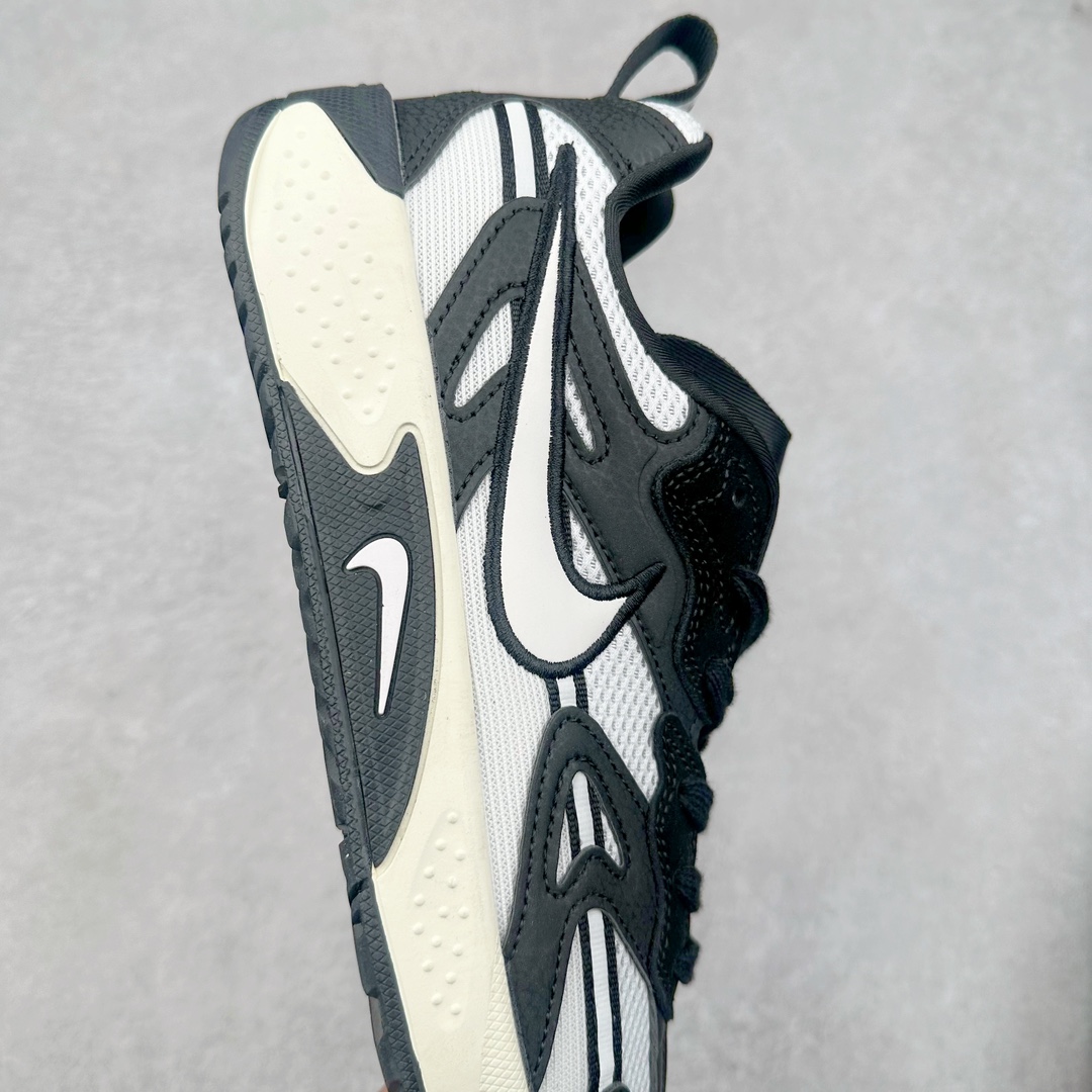 图片[6]-NIKE JAM 系列舒适时尚防滑耐磨低帮生活休闲鞋 FN0314-004 采用鞋面合成皮革与网眼布设计 以便于运动员在霹雳舞运动中的保护和耐穿 中底设计细节采用翻转SWOOSH设计 使得倒立动作时更显帅气 鞋子中的整体结构下降 有助于提供更好的缓震效果 设计语言来与NIKE 2000年跑跑鞋中汲取的材料组合以及设计语言 鞋子在线条处大量采用反光效果 尺码：36 36.5 37.5 38 38.5 39 40 40.5 41 42 42.5 43 44 44.5 45 46-选品中心