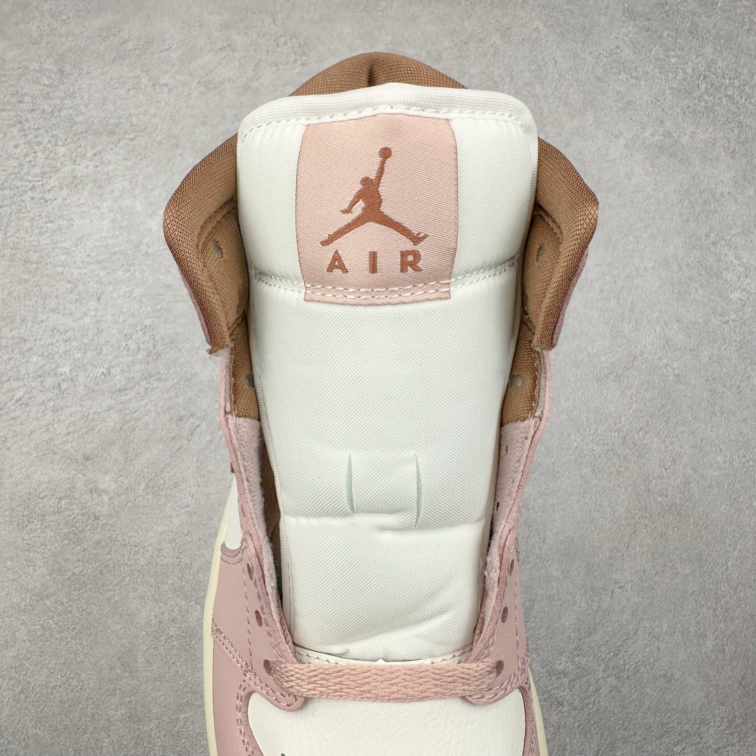 图片[5]-＃DT纯原 Air Jordan AJ1 Mid 中帮 粉棕 BQ6472-620 终端优势供应 市面中低帮最具代表性版本没有之一 口碑大厂出品 品控大底版型不断改良更新 全套原纸板楦头开发 确保原汁原味 完美呈现版型 完美零毛边处理 原厂内置全掌气垫 价格定位良心 平台专用代工流水线出品 一眼公司既视感 拿到手的一瞬间就与众不同 碾压市面所有版本 全部原鞋开发 每一个配色都会采购原鞋确认细节 打破市面看图做货无好货之说 尺码：35.5 36 36.5 37.5 38 38.5 39 40-选品中心
