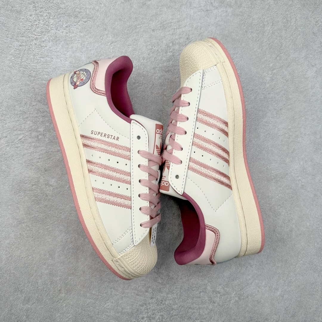 图片[3]-＃H11纯原福利 AD Originals Superstar 经典复古贝壳头板鞋 IE5528 诞生于1969年 是第一双将全皮面鞋 身与橡胶鞋头结合在一起的低帮篮球鞋 Superstar最开始 是作为高帮篮球鞋Pro Model的低帮版本而出现的 但因为其独特和醒目的橡胶鞋头造型而让大家熟知 被大家形象地称为\\\”shelltoe\\\”贝壳头 在70年代的美国职业篮球场上 接近3/4的NBA球员都将这双Superstar作为场上用鞋 80年代之后 经过不断的改良和发展 Superstar逐渐成为横跨时装、音乐、街头文化、休闲和运动等各大领域的时尚潮鞋 尺码：35.5 36 36.5 37 38 38.5 39 40 40.5 41 42 42.5 43 44 44.5 45-选品中心