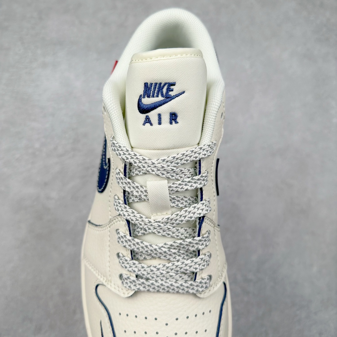 图片[5]-Air Jordan AJ1 Low 低帮系列定制配色 SJ9950-008 原厂内置气垫魔块 A模大底 头层小牛皮 鞋舌AJ原厂专用牛津布+AJ专用反口珍珠布+原厂无杂质高弹内里海棉+特殊封边弹力鞋带 尺码：36 36.5 37.5 38 38.5 39 40 40.5 41 42 42.5 43 44 44.5 45 46-选品中心