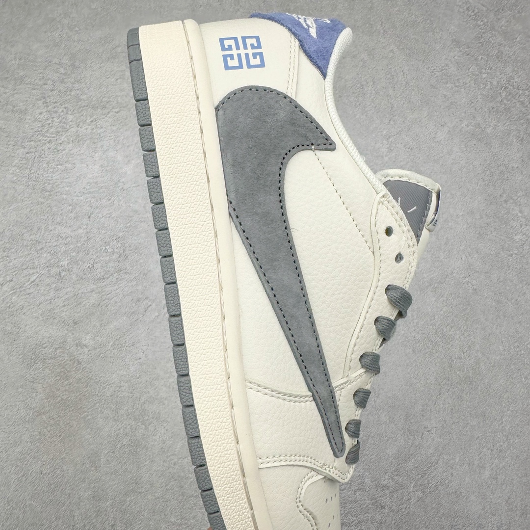 图片[6]-TS x Air Jordan AJ1 Low 倒钩低帮联名定制配色 LX1988-111 原厂内置气垫魔块 A模大底 头层小牛皮 鞋舌AJ原厂专用牛津布+AJ专用反口珍珠布+原厂无杂质高弹内里海棉+特殊封边弹力鞋带 尺码：36 36.5 37.5 38 38.5 39 40 40.5 41 42 42.5 43 44 44.5 45 46 47.5-选品中心