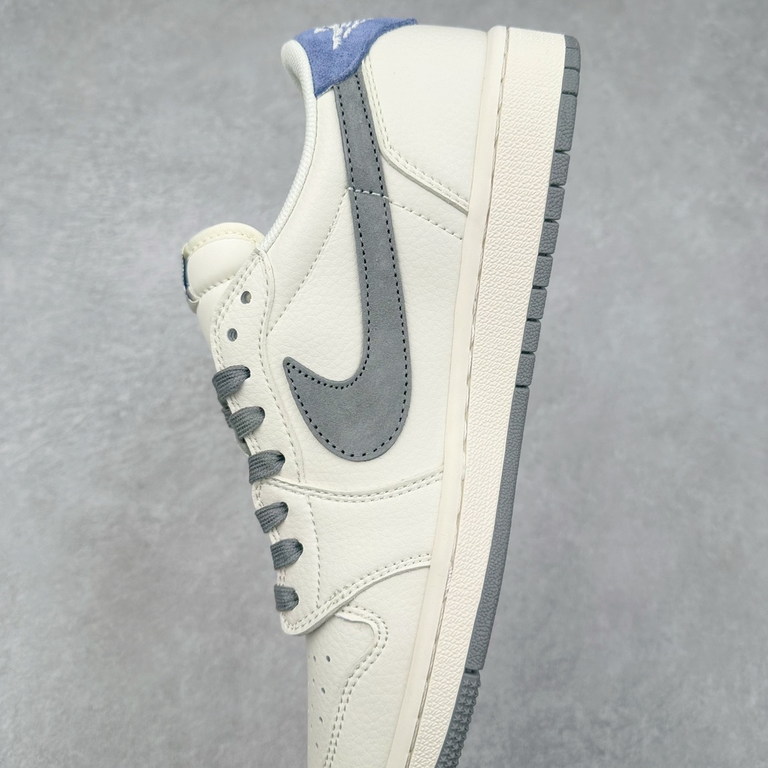 图片[7]-TS x Air Jordan AJ1 Low 倒钩低帮联名定制配色 LX1988-111 原厂内置气垫魔块 A模大底 头层小牛皮 鞋舌AJ原厂专用牛津布+AJ专用反口珍珠布+原厂无杂质高弹内里海棉+特殊封边弹力鞋带 尺码：36 36.5 37.5 38 38.5 39 40 40.5 41 42 42.5 43 44 44.5 45 46 47.5-选品中心