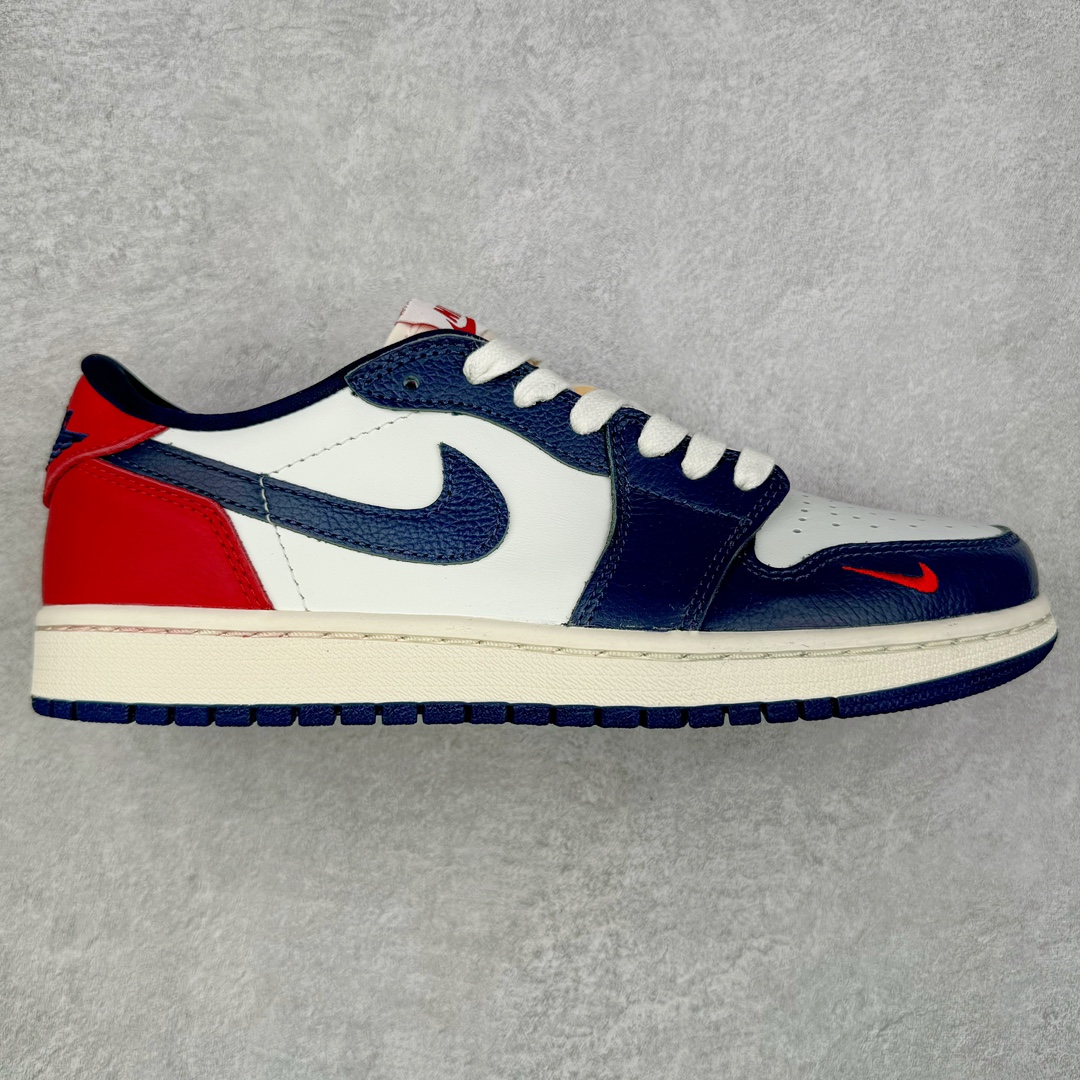 ＃DT纯原 Air Jordan AJ1 Retro Low OG 低帮 白蓝红 HQ2993-100 外贸特供 原楦原纸板开发 极致一眼正品既视感 原厂皮料 原厂拉帮工艺 全部采用原厂电脑车 针距 边距完全同步原鞋 特供皮料一致原鞋 鞋面清洁度最高QC检验标准 控制溢胶 飞翼3D高频深度立体 鞋盒、防尘纸 均采购来自原厂 尺码：36 36.5 37.5 38 38.5 39 40 40.5 41 42 42.5 43 44 44.5 45 46 47.5-选品中心