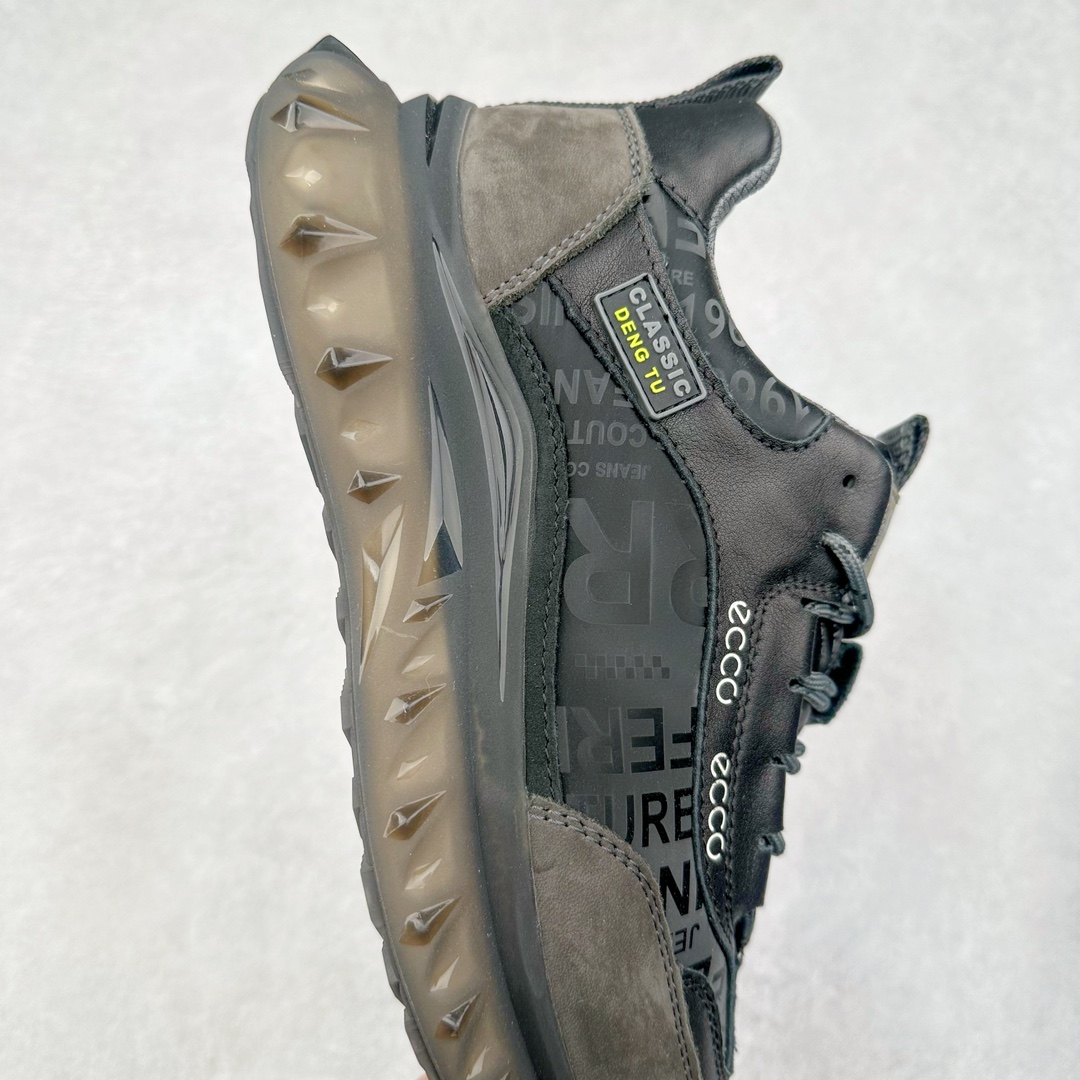 图片[6]-ECCO爱步2024年新款户外鞋防水透气越野跑鞋 健步踪迹系列 鞋面设有GORE-TEX防水薄膜 给你贴心防水保护 防水透气 直接注塑工艺连接鞋面与鞋底 一体成型 合脚稳固 BIOM自然律动科技鞋楦 符合人体工学 长效缓震带来裸足体验 橡胶大底 结合橡胶凸起鞋钉设计 适应多种地形 提供强劲抓地力与耐磨性 稳定支撑 越野无束 尺码：39 40 41 42 43 44（正常码）-选品中心