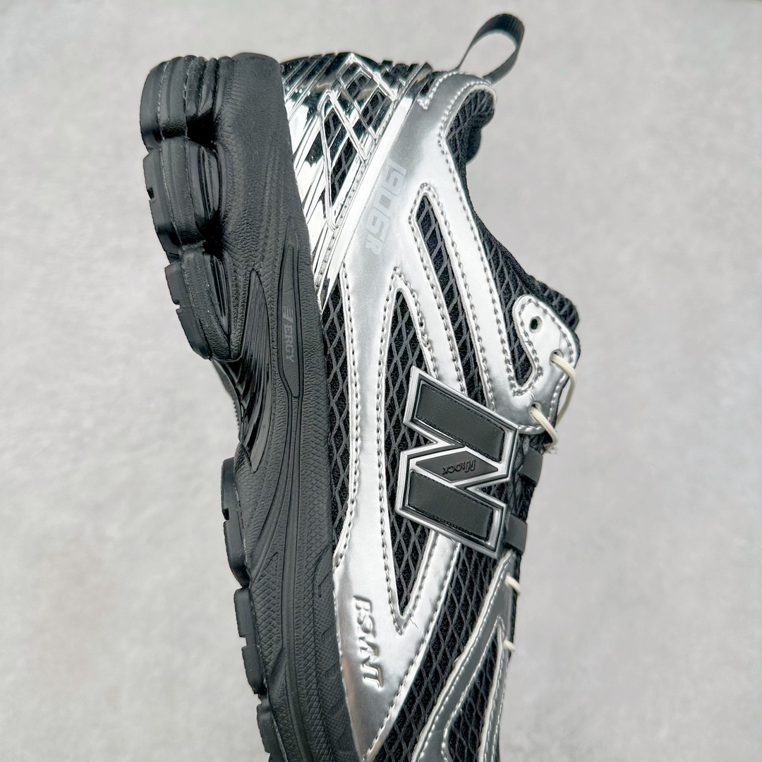 图片[6]-New Balance M1906R NB新百伦系列复古老爹风休闲运动慢跑鞋 采用轻质牛剖革拼接透气网眼衬垫织物鞋面材质 T-Beam大底提供足步弓支撑 保持步态稳定#后跟搭载外露缓震胶 鞋身整体以各种深浅不一的灰色覆盖 鞋头以淡蓝色调装饰，网眼衬垫通过不规律的色块实现做旧的美感 泛黄的鞋底更是进一步增添了复古气息 尺码：36 37 37.5 38 38.5 39.5 40 40.5 41.5 42 42.5 43 44 45-选品中心