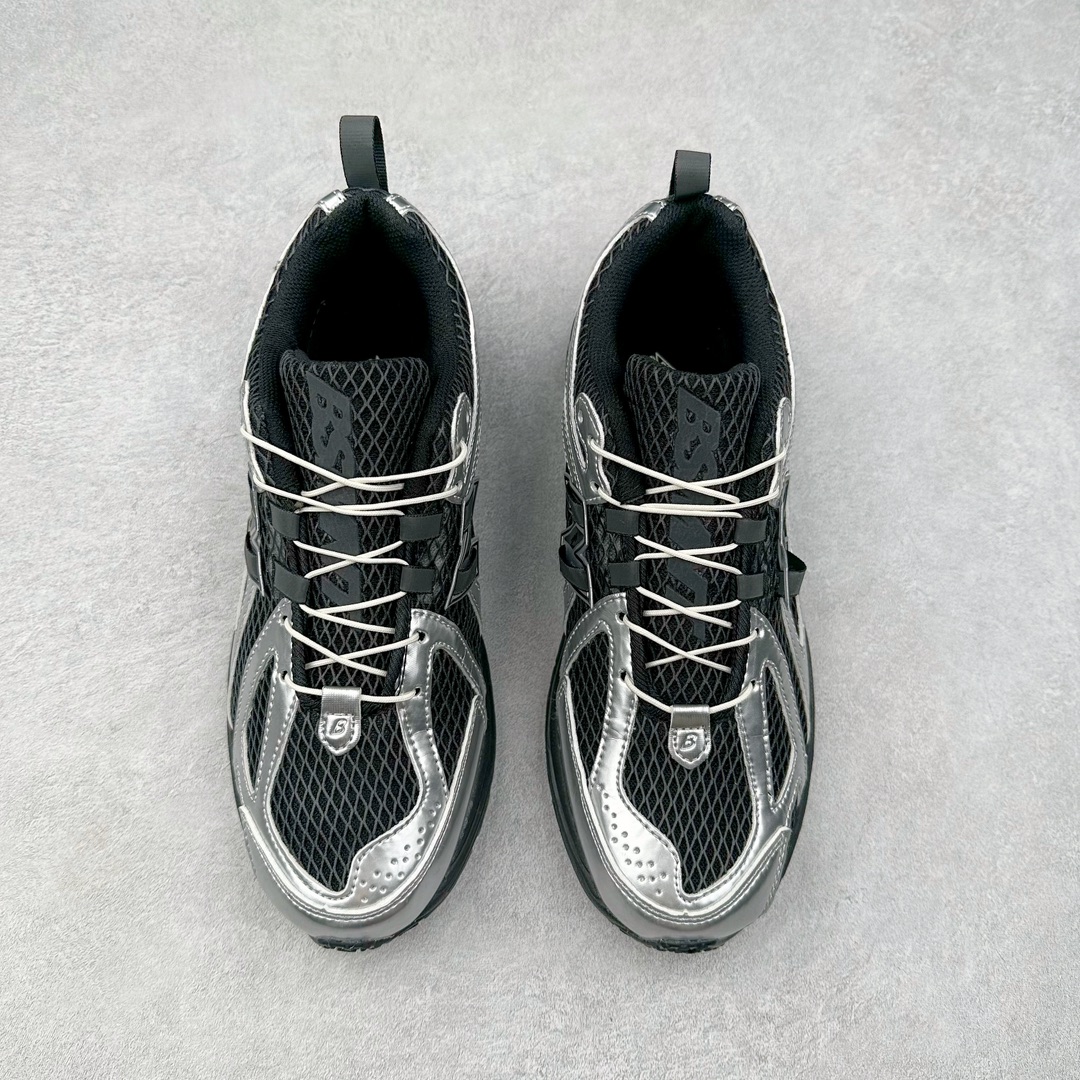 图片[2]-New Balance M1906R NB新百伦系列复古老爹风休闲运动慢跑鞋 采用轻质牛剖革拼接透气网眼衬垫织物鞋面材质 T-Beam大底提供足步弓支撑 保持步态稳定#后跟搭载外露缓震胶 鞋身整体以各种深浅不一的灰色覆盖 鞋头以淡蓝色调装饰，网眼衬垫通过不规律的色块实现做旧的美感 泛黄的鞋底更是进一步增添了复古气息 尺码：36 37 37.5 38 38.5 39.5 40 40.5 41.5 42 42.5 43 44 45-选品中心