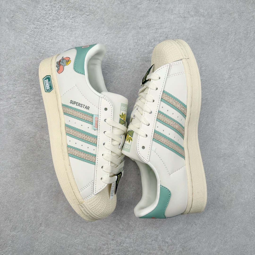 图片[3]-＃H11纯原福利 AD Originals Superstar 经典复古贝壳头板鞋 诞生于1969年 是第一双将全皮面鞋 身与橡胶鞋头结合在一起的低帮篮球鞋 Superstar最开始 是作为高帮篮球鞋Pro Model的低帮版本而出现的 但因为其独特和醒目的橡胶鞋头造型而让大家熟知 被大家形象地称为\\\”shelltoe\\\”贝壳头 在70年代的美国职业篮球场上 接近3/4的NBA球员都将这双Superstar作为场上用鞋 80年代之后 经过不断的改良和发展 Superstar逐渐成为横跨时装、音乐、街头文化、休闲和运动等各大领域的时尚潮鞋 尺码：35.5 36 36.5 37 38 38.5 39 40 40.5 41 42 42.5 43 44 44.5 45-选品中心