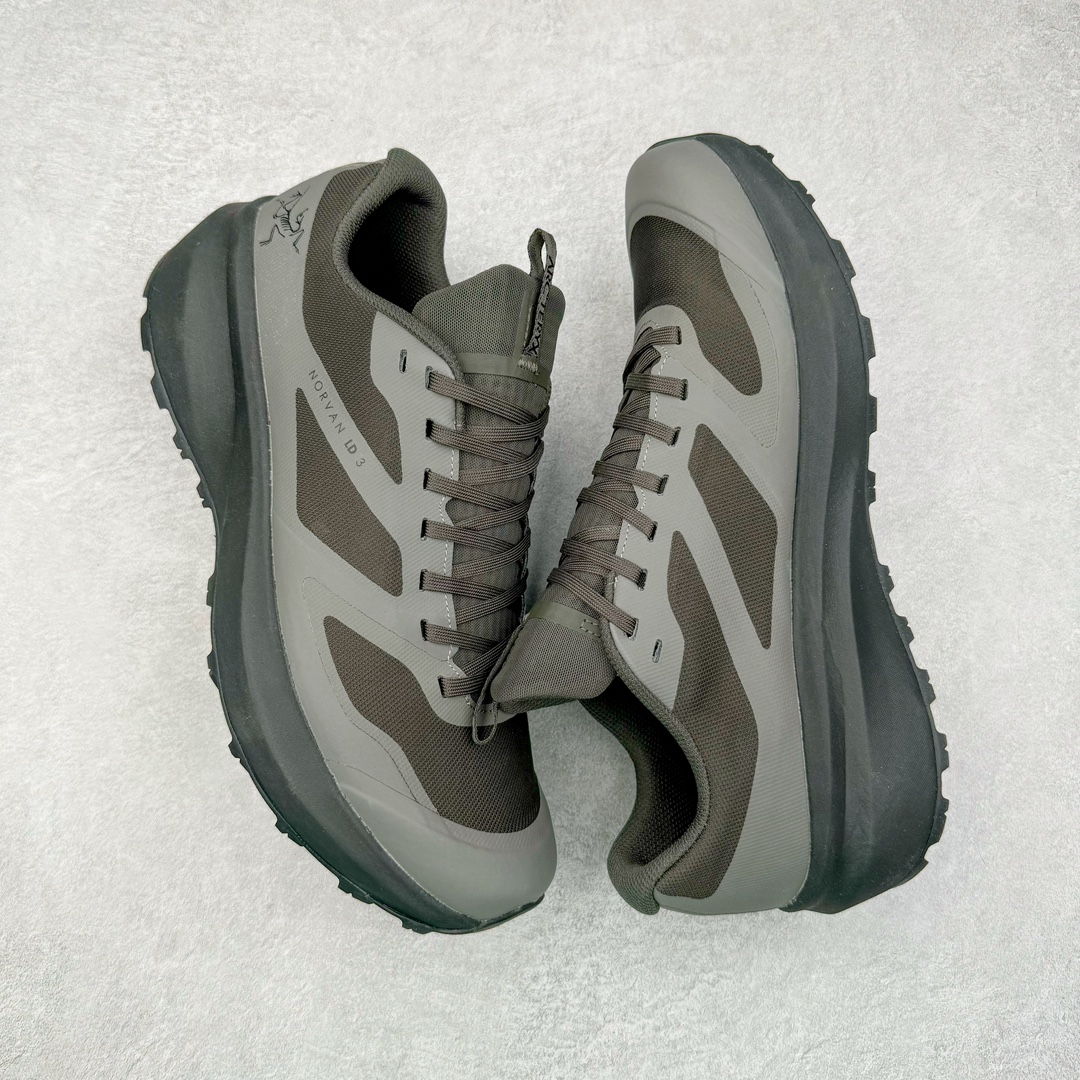 图片[3]-＃TZD特供 Arcteryx Norvan LD 3 Gore-Tex 始祖鸟系列长距离越野登山徒步户外防水多功能运动跑鞋 台州原厂独家原底面配置 全套原厂生产指令加持 原厂特供Vibram外底 防水弹力尼龙布 外层热压TPU鞋面 随意纵横 内外盒标包装纸鞋带配件均同步公司 完美拉帮中底带钢印 仅服务市场百分之五高端客户 公司一样的东西 放心开冲 外贸 零售 裸鞋 渠道货 随意操作 承诺半个月内开胶直接换新 尺码同步官方：39.5 40 40.5 41 42 42.5 43 44 44.5 45-选品中心