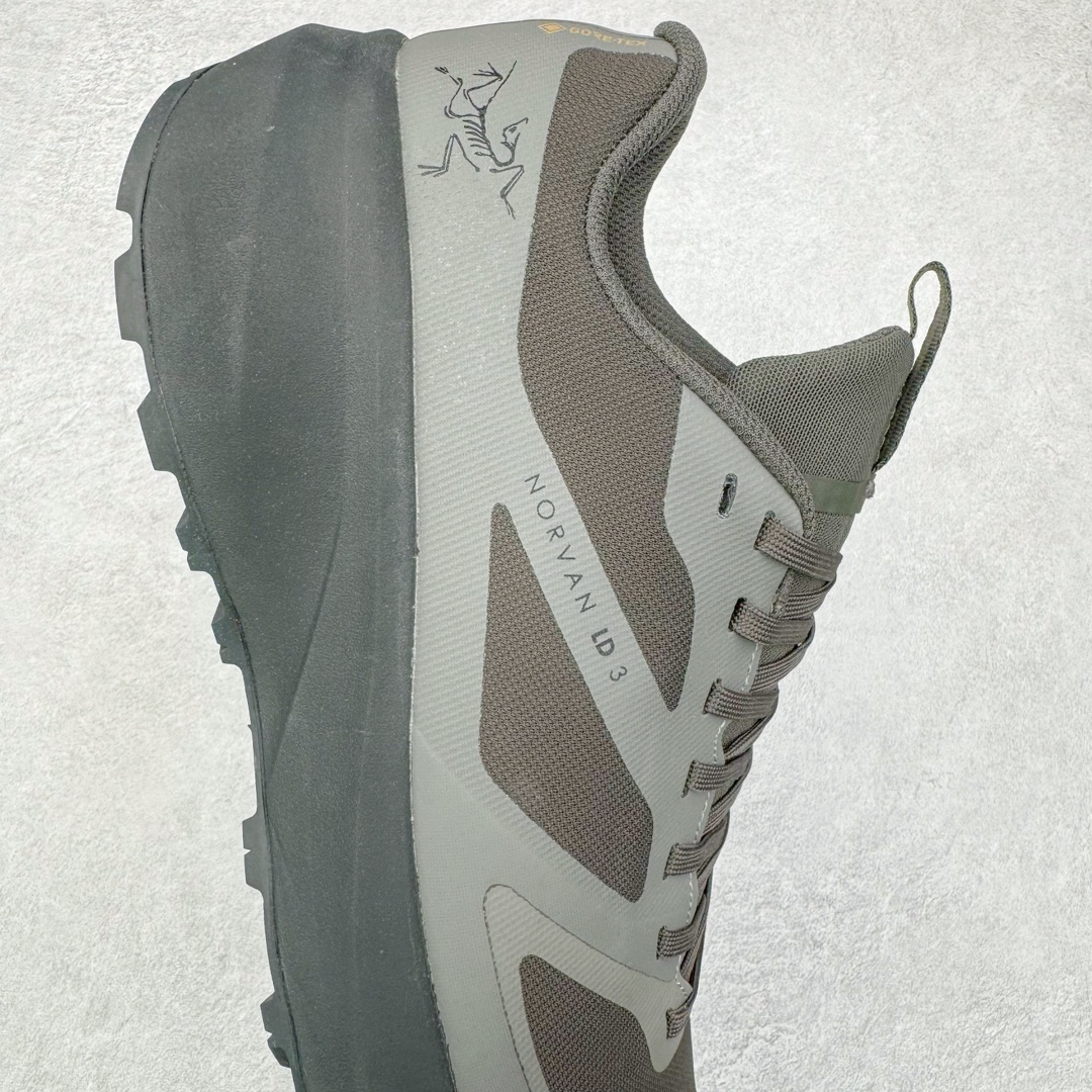 图片[6]-＃TZD特供 Arcteryx Norvan LD 3 Gore-Tex 始祖鸟系列长距离越野登山徒步户外防水多功能运动跑鞋 台州原厂独家原底面配置 全套原厂生产指令加持 原厂特供Vibram外底 防水弹力尼龙布 外层热压TPU鞋面 随意纵横 内外盒标包装纸鞋带配件均同步公司 完美拉帮中底带钢印 仅服务市场百分之五高端客户 公司一样的东西 放心开冲 外贸 零售 裸鞋 渠道货 随意操作 承诺半个月内开胶直接换新 尺码同步官方：39.5 40 40.5 41 42 42.5 43 44 44.5 45-选品中心