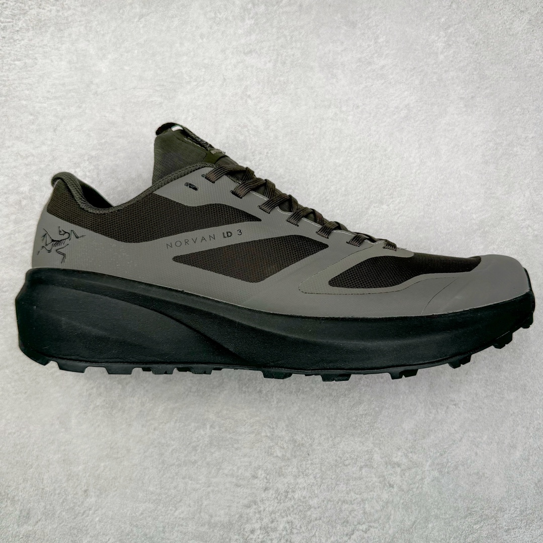 ＃TZD特供 Arcteryx Norvan LD 3 Gore-Tex 始祖鸟系列长距离越野登山徒步户外防水多功能运动跑鞋 台州原厂独家原底面配置 全套原厂生产指令加持 原厂特供Vibram外底 防水弹力尼龙布 外层热压TPU鞋面 随意纵横 内外盒标包装纸鞋带配件均同步公司 完美拉帮中底带钢印 仅服务市场百分之五高端客户 公司一样的东西 放心开冲 外贸 零售 裸鞋 渠道货 随意操作 承诺半个月内开胶直接换新 尺码同步官方：39.5 40 40.5 41 42 42.5 43 44 44.5 45-选品中心