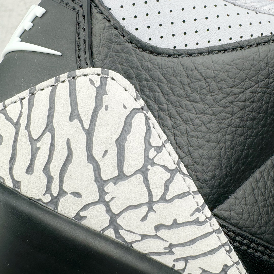 图片[13]-＃KZ神版 Air Jordan AJ3 Retro 复刻黑水泥 DN3707-010 独家外贸特供尺码含45.5 48.5 国内外口碑最好最推荐的产品 市场中端王者 亲自操刀耗时半年巨作 全套原纸板楦头开发 原厂大底磨具加持立体防滑纹理 原装可视Air Sole气垫 原汁原味最完美的三代版型 唯一正确鞋头趴度弧度高度鞋身腰线 此版本只针对中端市场 皮料材质有所更替 其他数据细节工艺流程均保持一致 绝不口嗨 细节品控鞋型随意秒杀市面3XX 4XX 原厂TPU后跟饰片 正确内里反口里网布 皮料菱角分明不变形无多余毛边 正确手工大底描漆拉丝 市场唯一原厂鞋扣模具 原厂织唛标 原厂飞人电绣工艺 尾指中部跳三针 独家绑鞋带手法 印刷中底布 四线拉帮 米色美纹纸贴合固定 进口港宝加持 后跟自然饱满 全鞋荧光划线卡点 追求极致完美 每一双都是工艺品 多重QC质检 超越公司货的品控标准 实实在在的免检产品 尺码：40 40.5 41 42 42.5 43 44 44.5 45 45.5 46 47.5 48.5-选品中心