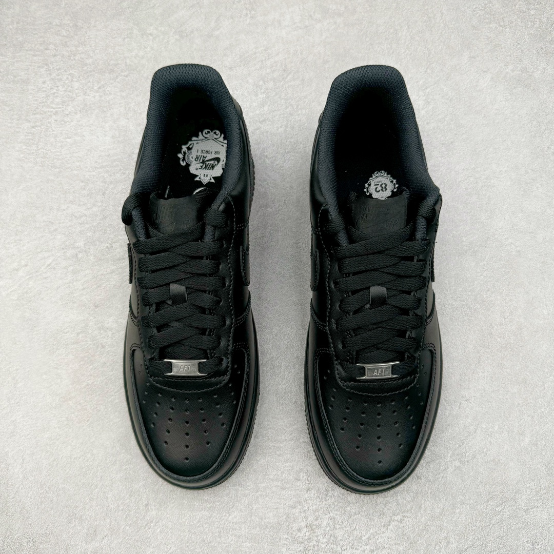 图片[2]-＃KZ神版特价 NK Air Force 1 Low \’07 空军一号低帮经典板鞋 全黑 CW2288-001 同步官方2024专柜在售全新版本细节 更新3/4背胶 全新货号 鞋盒规格 不规则波浪大底咬花 全鞋电脑针车 工整有序 视觉效果满分 原厂拉帮手法 标准四线 密度针距针孔大小控制到位 原装反口里网布海绵 正确卡色网眼大小 新版鞋撑改用纸团代替 原厂港宝加持完美还原灵魂版型 原盒原配从里到外百分百还原 原厂全头层原厂皮料 原标原盒 内置Sole气垫 中底白色背胶 中底划线 已经无限的接近公司 原厂楦头 原厂刺绣 后跟弧度修正 独家私模最大开发到48.5 尺码：35.5 36 36.5 37.5 38 38.5 39 40 40.5 41 42 42.5 43 44 44.5 45 46 47.5 48.5-选品中心