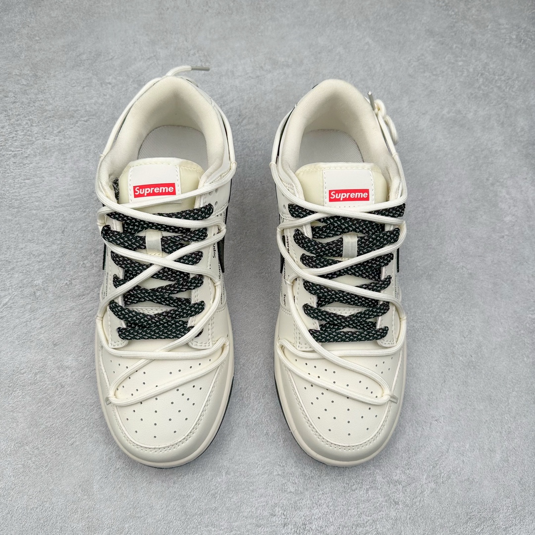 图片[2]-NK Dunk Low 定制配色 JJ5688-109 大厂出品 极力推荐 原装头层材料 独家版型蒸餾加工帶來的是更好的视觉和脚感体验大厂纯原品质出货 清洁度 电绣工艺 皮料切割干净无任何毛边 细节完美 尺码：36 36.5 37.5 38 38.5 39 40 40.5 41 42 42.5 43 44 44.5 45 46 47.5-选品中心