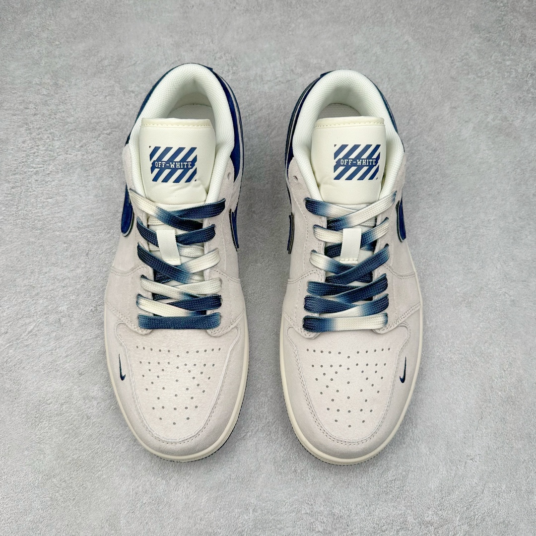 图片[2]-Air Jordan AJ1 Low 低帮系列定制配色 DM9188-003 原厂内置气垫魔块 A模大底 头层小牛皮 鞋舌AJ原厂专用牛津布+AJ专用反口珍珠布+原厂无杂质高弹内里海棉+特殊封边弹力鞋带 尺码：36 36.5 37.5 38 38.5 39 40 40.5 41 42 42.5 43 44 44.5 45 46-选品中心