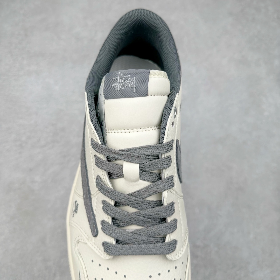 图片[5]-TS x Air Jordan AJ1 Low 倒钩低帮联名定制配色 SJ2068-125 原厂内置气垫魔块 A模大底 头层小牛皮 鞋舌AJ原厂专用牛津布+AJ专用反口珍珠布+原厂无杂质高弹内里海棉+特殊封边弹力鞋带 尺码：36 36.5 37.5 38 38.5 39 40 40.5 41 42 42.5 43 44 44.5 45 46 47.5-选品中心