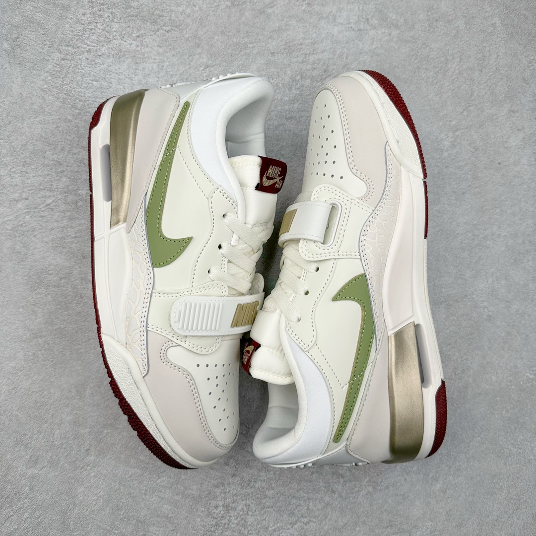 图片[3]-＃PP特价福利 Air Jordan Legacy AJ312 复古篮球鞋 鞋身采用了皮革材质打造 横跨鞋面的魔术贴十分吸睛 侧面的Swoosh Logo的一部分被鞋面遮挡了一部分 颇具玩味 魔术贴上标有NK标识 而鞋舌上是Jordan的经典红色飞翼Logo 后跟和鞋底均采用了AJ3的设计 后跟上同样也使用了经典的爆裂纹图案 尺码：36 36.5 37.5 38 38.5 39 40 40.5 41 42 42.5 43 44 44.5 45 46 47.5-选品中心